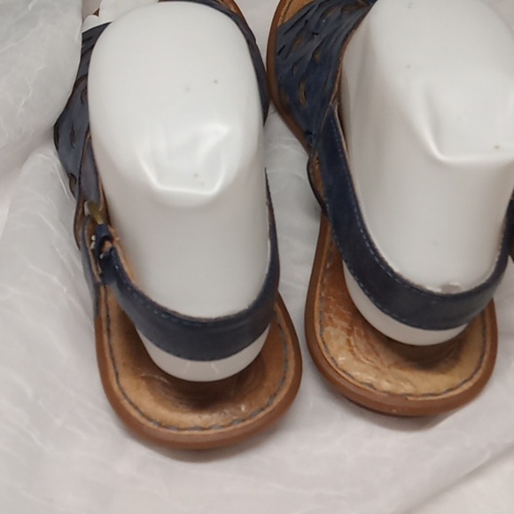Born blue leather women's sandals size 6 - Picture 3 of 12